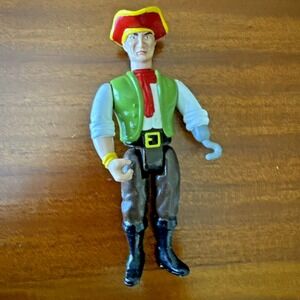 Vintage 1990 Imperial Toy Pirates Of The High Seas Captain Hook 5" Action Figure
